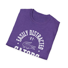 Load image into Gallery viewer, &quot;Easily Distracted by Gators&quot; Softstyle T-Shirt
