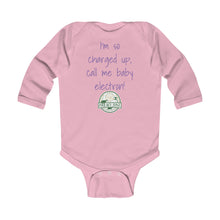 Load image into Gallery viewer, Charged Up!! Infant LS Onsie
