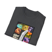 Load image into Gallery viewer, Zoology Zone: In My Reptile Era&quot; T-Shirt (Dark Edition) – Slay Like a Snake, Shine Like a Gecko! 🐍🦎🐢
