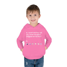 Load image into Gallery viewer, Toddler MY-TOE-SIS Hoodie!
