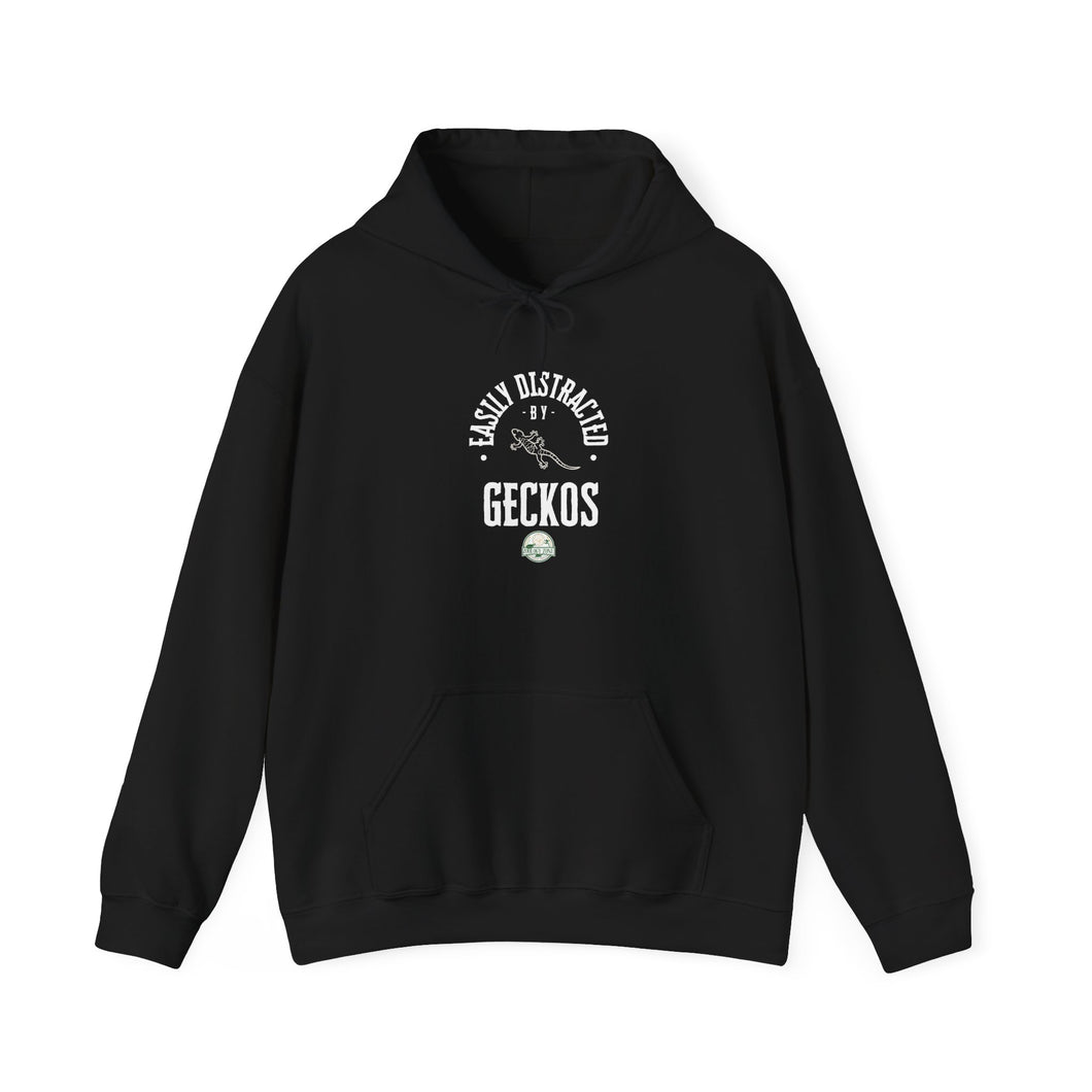 Easily Distracted by Geckos Hoodie