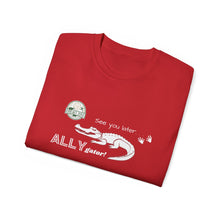 Load image into Gallery viewer, &quot;See You Later... Ally-gator!&quot; T-Shirt – Celebrate Ally the Alligator and Support Conservation! 🐊
