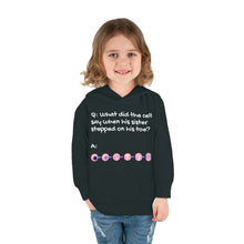 Load image into Gallery viewer, Toddler MY-TOE-SIS Hoodie!
