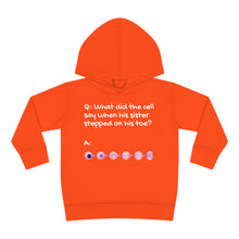 Load image into Gallery viewer, Toddler MY-TOE-SIS Hoodie!
