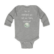 Load image into Gallery viewer, Charged Up!! Infant LS Onsie
