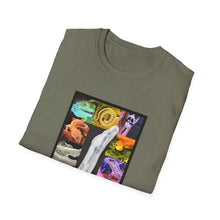 Load image into Gallery viewer, Zoology Zone: In My Reptile Era&quot; T-Shirt (Dark Edition) – Slay Like a Snake, Shine Like a Gecko! 🐍🦎🐢
