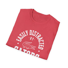 Load image into Gallery viewer, &quot;Easily Distracted by Gators&quot; Softstyle T-Shirt
