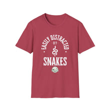 Load image into Gallery viewer, &quot;Easily Distracted by Snakes&quot; Softstyle T-Shirt
