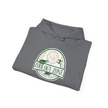 Load image into Gallery viewer, Zoology Zone Science Center Logo Hoodie – Wear Your Support for Wildlife Education! 🐾
