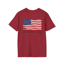Load image into Gallery viewer, Patriotic Unisex Softstyle T-Shirt | American Flag Tee, Today Tomorrow Together Shirt, Casual Wear, Gift for Veterans, Independence [...]
