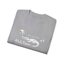 Load image into Gallery viewer, &quot;See You Later... Ally-gator!&quot; T-Shirt – Celebrate Ally the Alligator and Support Conservation! 🐊
