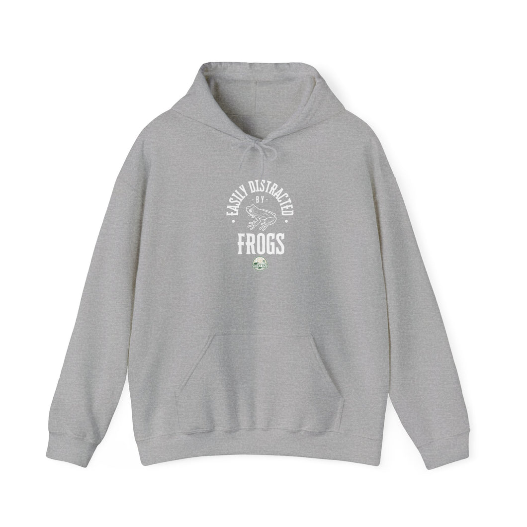 Easily Distracted by Frogs Hoodie