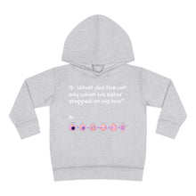 Load image into Gallery viewer, Toddler MY-TOE-SIS Hoodie!
