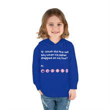 Load image into Gallery viewer, Toddler MY-TOE-SIS Hoodie!
