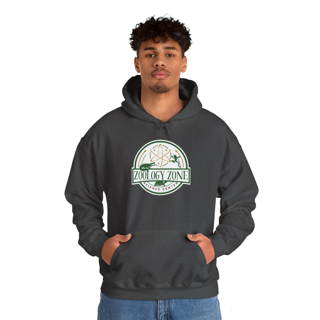 Zoology Zone Science Center Logo Hoodie – Wear Your Support for Wildlife Education! 🐾