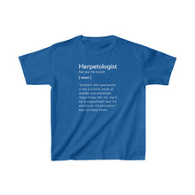 Load image into Gallery viewer, Zoology Zone Kids Herpetologist Tee
