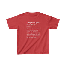 Load image into Gallery viewer, Zoology Zone Kids Herpetologist Tee
