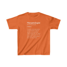 Load image into Gallery viewer, Zoology Zone Kids Herpetologist Tee
