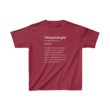 Load image into Gallery viewer, Zoology Zone Kids Herpetologist Tee
