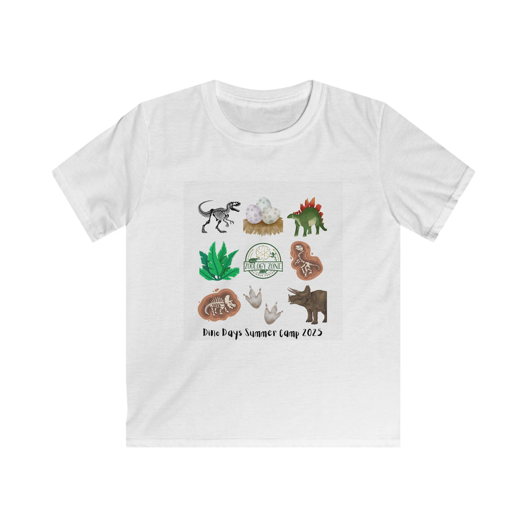 Dino Days Kids Tee - Cute Dino Summer Camp Shirt, Kids T-Shirt, Dino Lover Gift, Summer Camp Wear, Fun Dinosaur Clothing