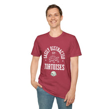 Load image into Gallery viewer, &quot;Easily Distracted by Tortoises&quot; Softstyle T-Shirt
