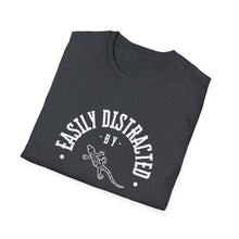 Load image into Gallery viewer, &quot;Easily Distracted by Geckos&quot; Softstyle T-Shirt
