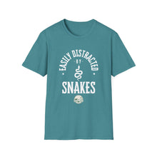 Load image into Gallery viewer, &quot;Easily Distracted by Snakes&quot; Softstyle T-Shirt
